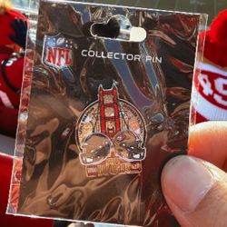 49ers Game Day Pin