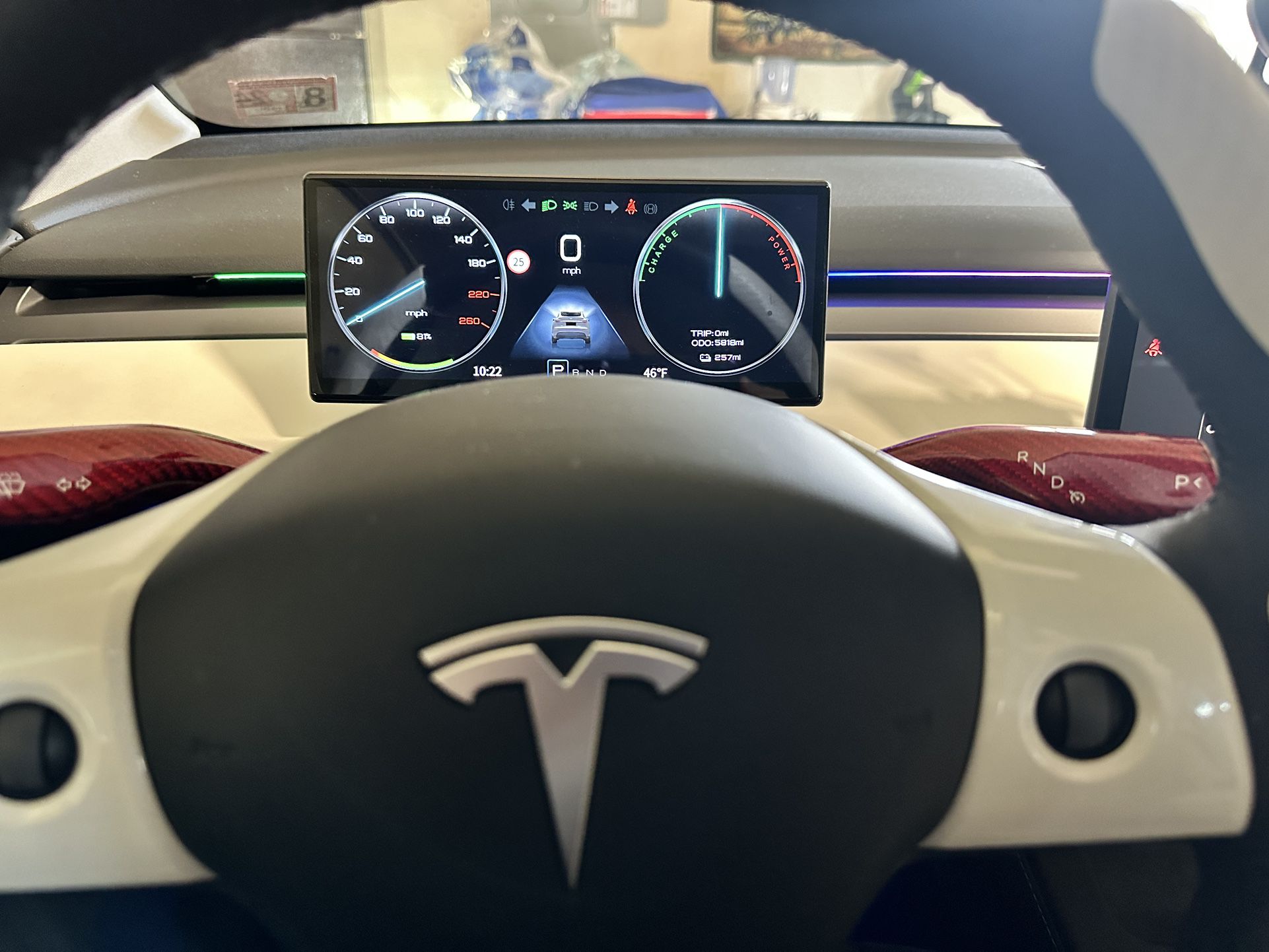 Head Up Display For Tesla Model Y and 3 with CarPlay