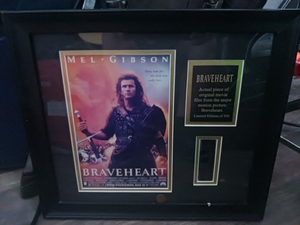 Framed Picture Movie Memorabilia