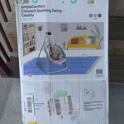 Simple Comfort Baby Swing Pink