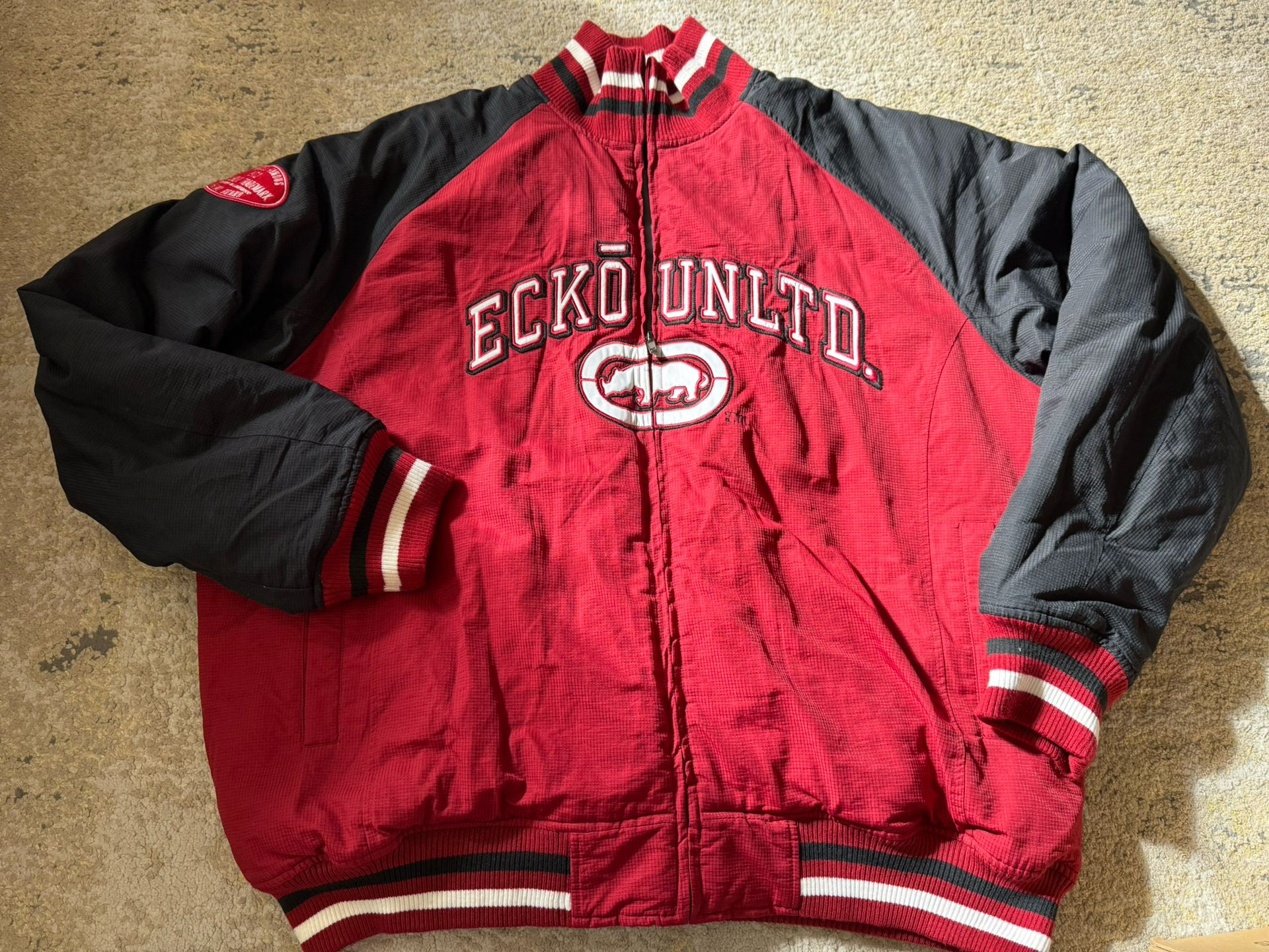 Vintage 2000’s Ecko Unlimited Men’s Jacket Size 3XL In Men’s, Not Polo, Tommy Hilfiger, Essentials, Nike, Adidas, Reebok, The North face
