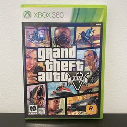 GTA V Xbox 360 Like New Grand Theft Auto 5 w/ Manual Rockstar Games