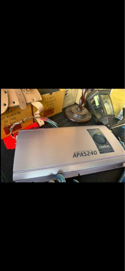 Clarion Amplifier