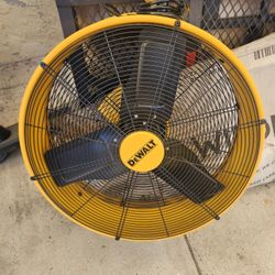 Fan DeWalt 24 Inch  Ventilador DeWalt 24 Pulgadas 