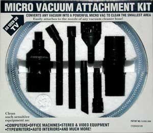 Micro Vacuum Attachment Kit 
