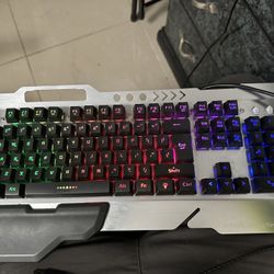 NEXHT E-Sports Gaming Keyboard Wired Backlit Rainbow - Model 70107