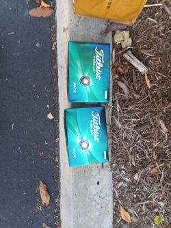 Titleist White Golf Balls (New)