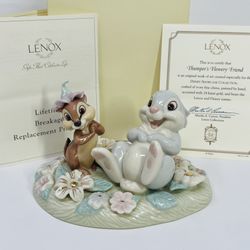 Disney Lenox Bambi’s Thumper Flowery Friend Figurine