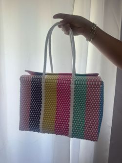 Beach Bag Handmade Straight From Mexico Perfect For Your Packing Needs