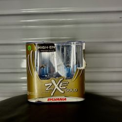 NEW - SYLVANIA H7 SilverStar zXe GOLD High Performance Halogen Headlight Bulbs