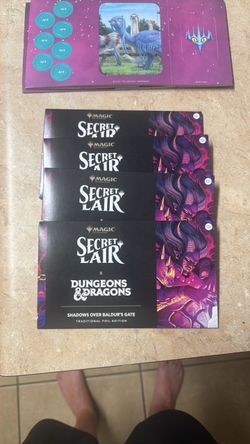 Magic: The Gathering Secret Lair x Dungeons & Dragons Bundle