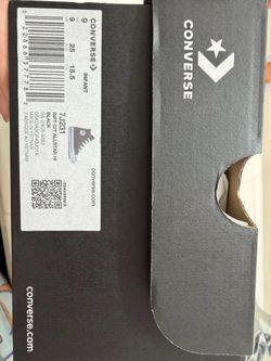 Brand new toddler size 9 converse