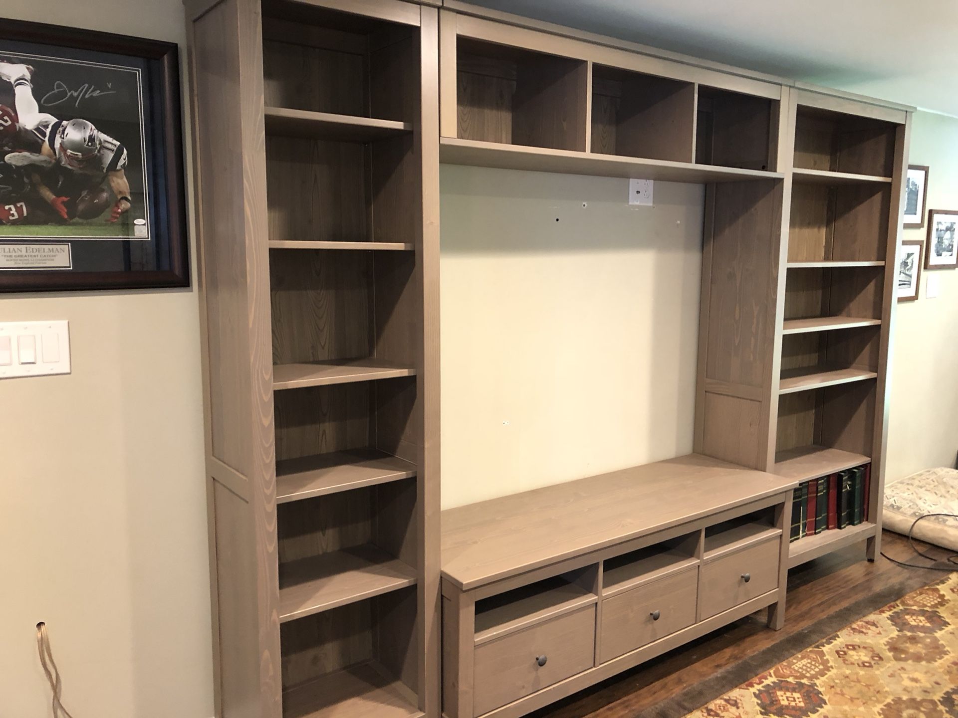 IKEA Hemnes Entertainment Center / TV Stand Unit