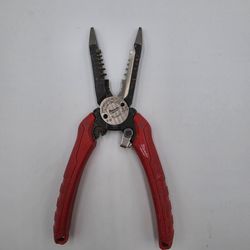 Milwaukee 48-22-6330 6-in-1 Combination Pliers Wire Stripper Cutter Used