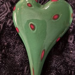 Ceramic Glazed Paperweight Signed By Artist