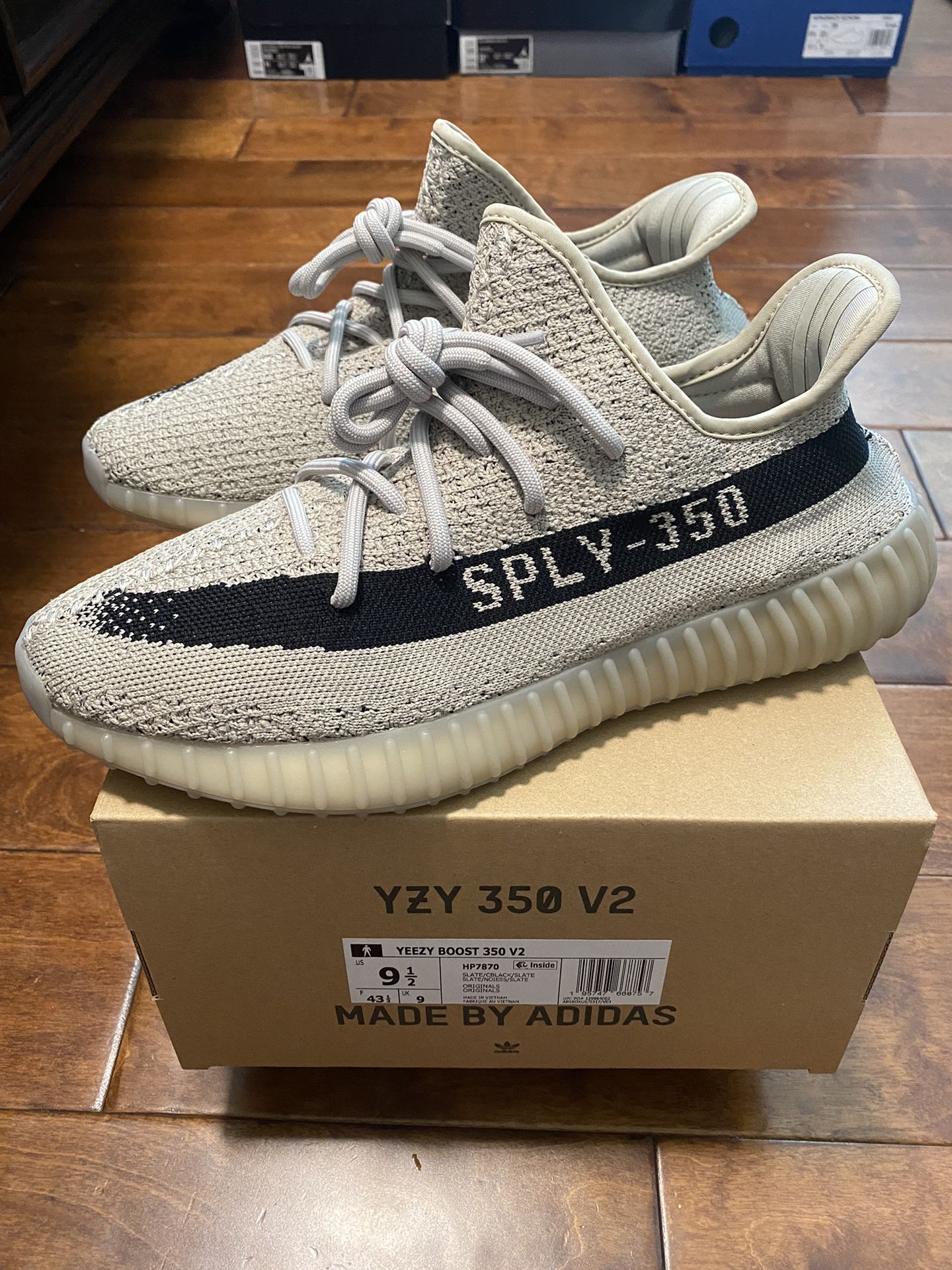 Adidas Yeezy Boost 350 V2 Slate 9.5M
