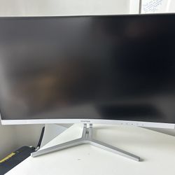 Viotek NB24CW 24-Inch LED Curved Monitor with Speakers, Bezel-Less Display, 75Hz 1080P