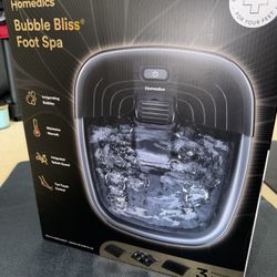 Homedics Bubble Bliss Foot Spa 