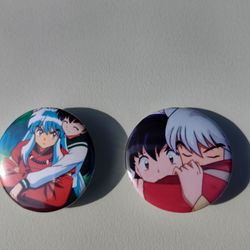 Pin Buttons Anime Inuyasha Y2k