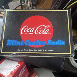 Mini Coca Cola Cooler Unopened -1988