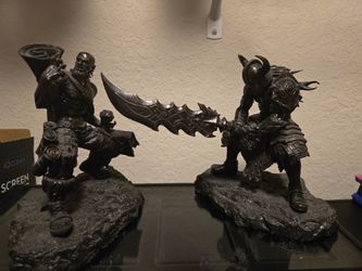 Ryze and Tryndamere Statue S2 Worlds