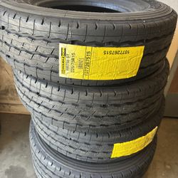 4 Trailer Tires 225x75-15 14 Ply $550