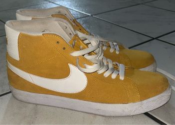 Golden Nike blazers
