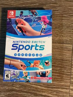 New unopened Switch Sports with Leg Strap - Nintendo Switch - USA Version - Nintendo Switch
