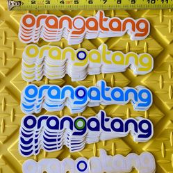 Orangatang Wheels / Loaded Motherload Sticker Assortment