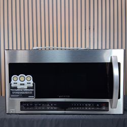 Samsung 2.1 cu. ft. Over-the-Range Microwave with Sensor Cooking in Fingerprint Resistant Stainless Steel (ME21R7051SS-D-246Z)