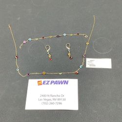 14kt Multicolor Ensemble 