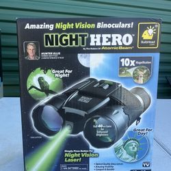 Night Hero Night Vision Binoculars 10x40 – BulbHead Atomic Beam