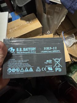Batteries B.B HR9-12v