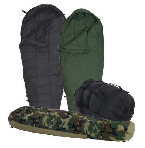 US Military Genuine Issue 4 piece modular sleeping bag set