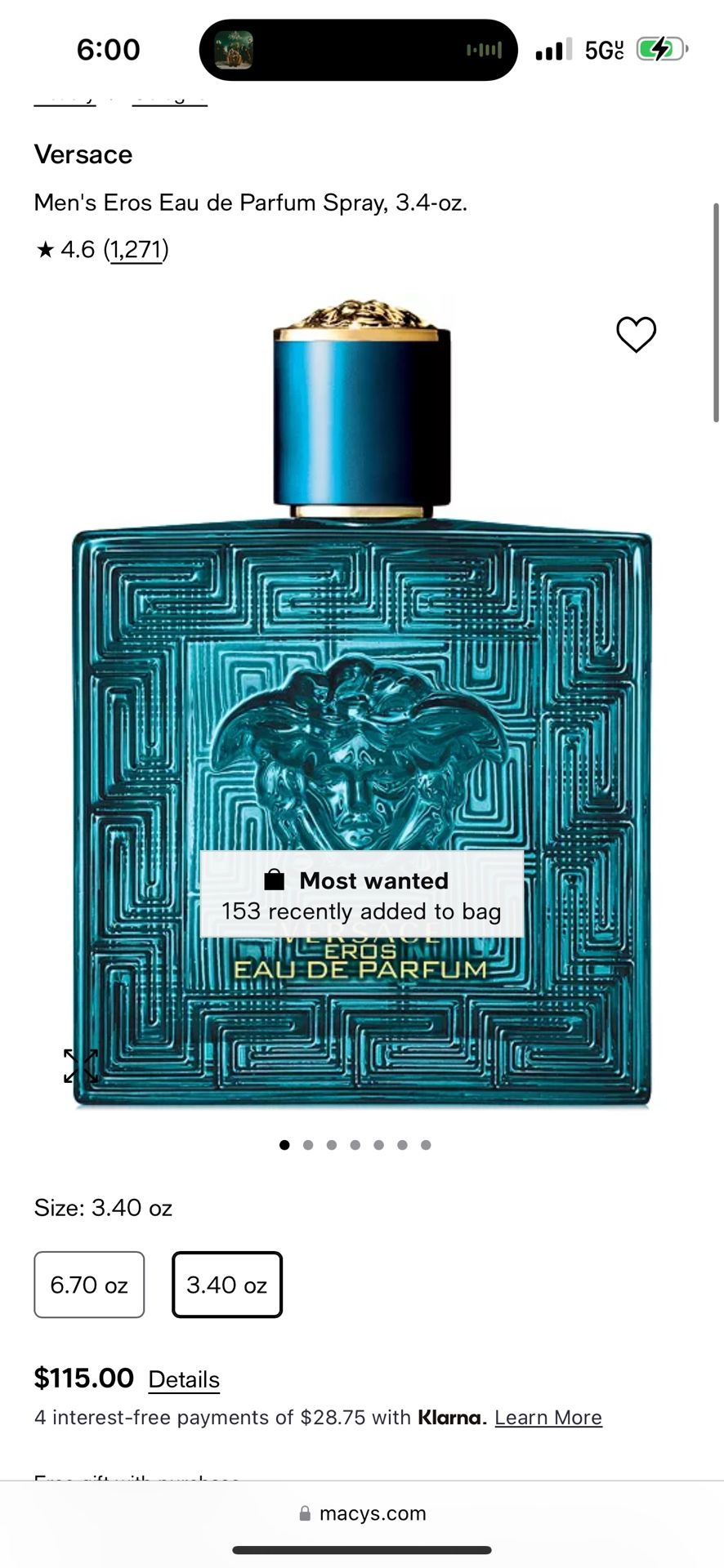 Versace Eros New