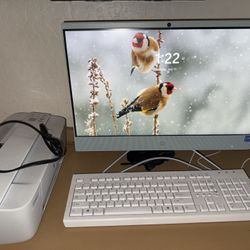 HP Desktop and HP Desk Jet All-in-One Printer