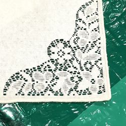 Very Vintage Lace Napkin Set Of 9