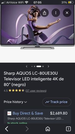 80” 3D tv trade