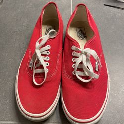Red Vans 