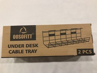 Under Desk Cable Management Tray