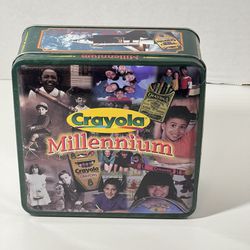 Vintage 1999 Crayola Millennium Tin