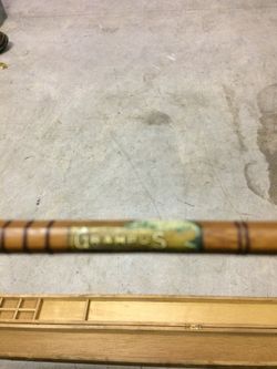 Vintage Wood Fishing Rod for Sale in San Antonio, TX - OfferUp