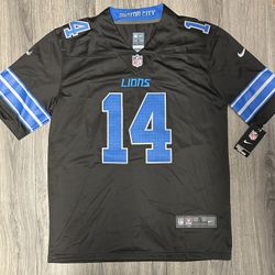 Detroit Lions St Brown black Jersey 