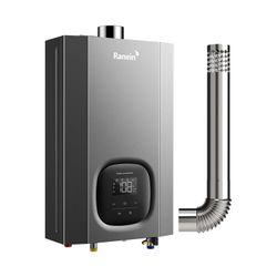 Ranein Propane Gas Tankless Water Heater - Indoor Installation Up to 4.3 GPM 100,000 BTU On-Demand Instant Hot Water Heater