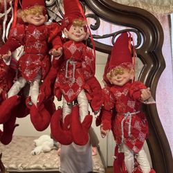 decorative Christmas elves 