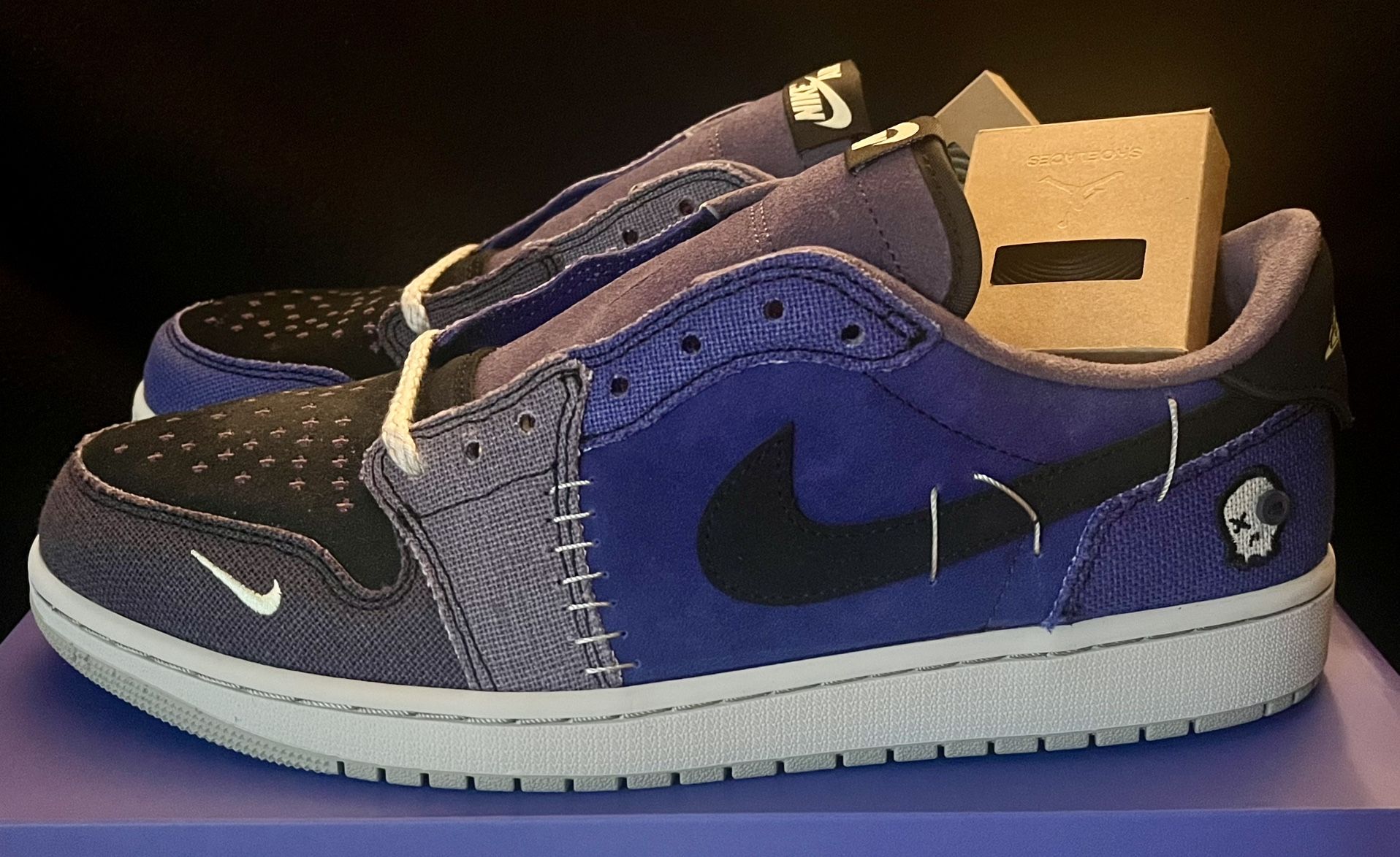 Zion Williamson x Nike Jordan 1 Low Voodoo Alternate Men’s Size 12 New DS