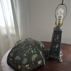 Beautiful Slag glass lamp