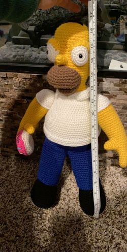 Homer Simpson crochet