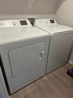 Whirlpool Washer & Dryer