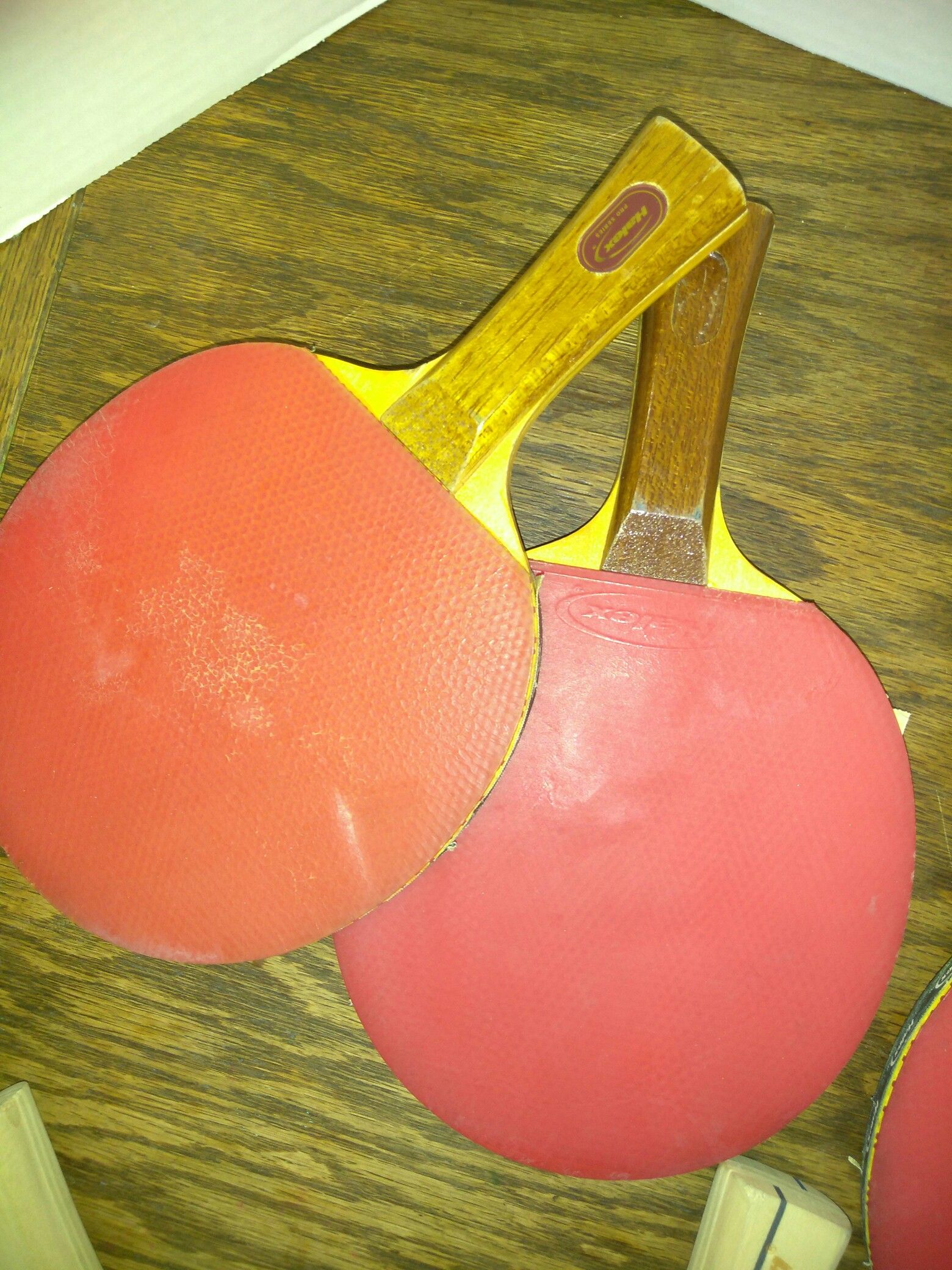 Ping-pong paddles USED!!! 3 sets